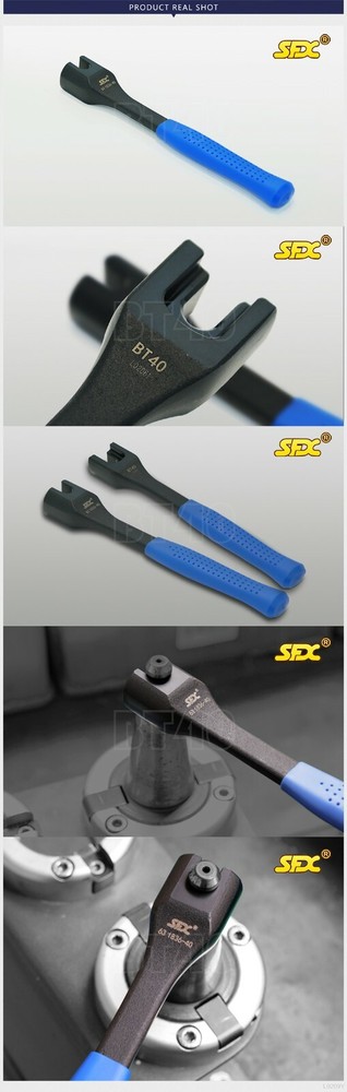 US SFX BT40 Pull Stud Wrench Spanner for BT40 Retention Knob Wrench Durable