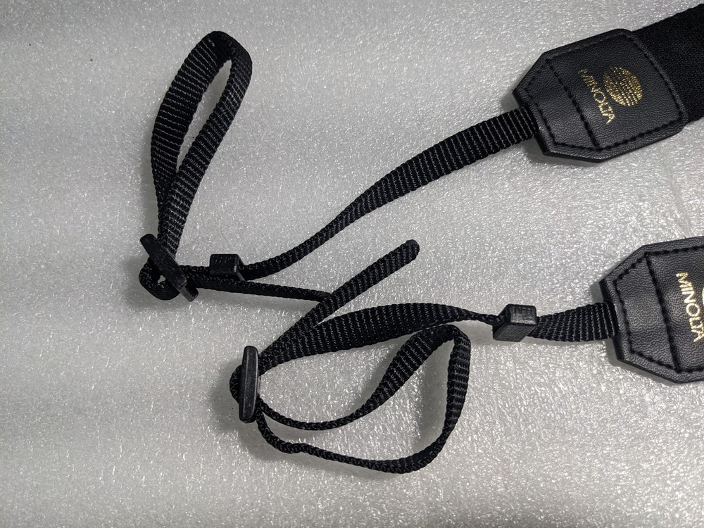 Minolta Maxxum Black Adjustable Camera Strap