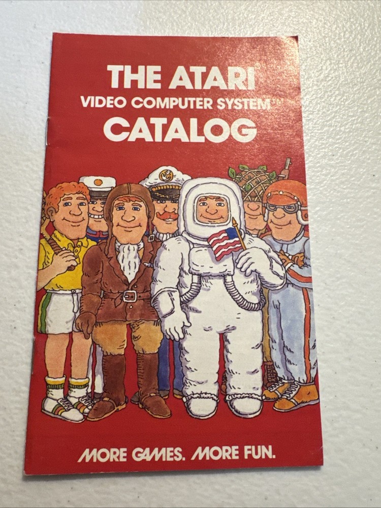 Atari Video Computer System Catalog Pamphlet 1978 Vintage
