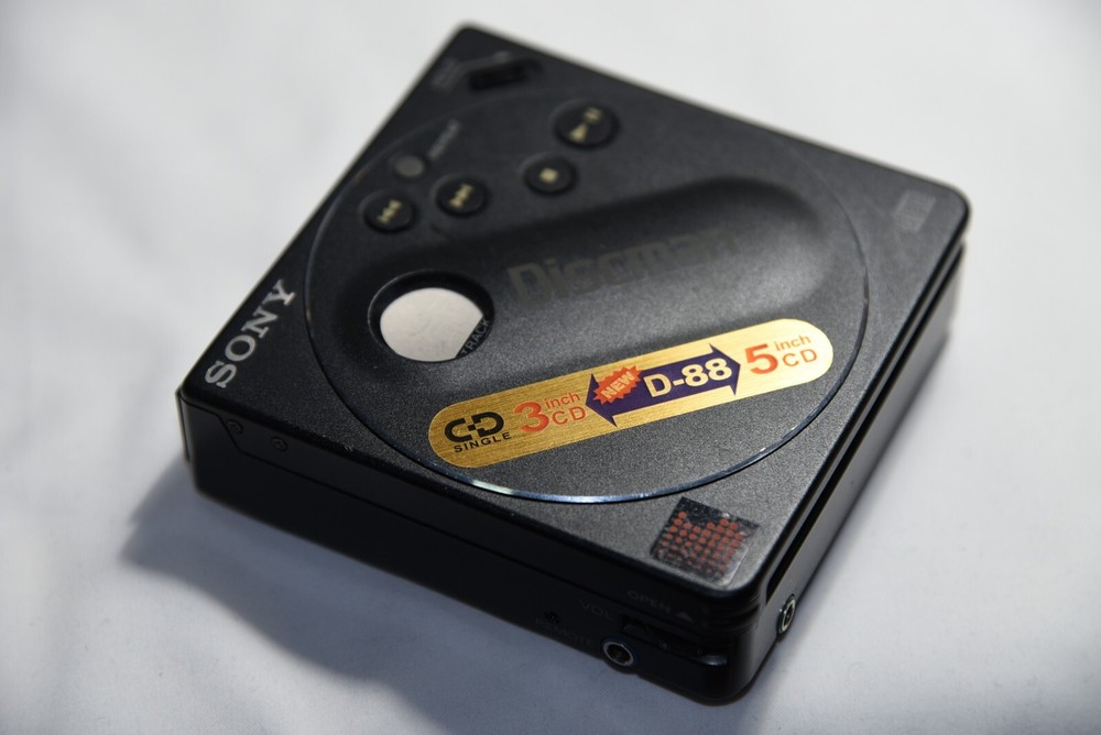 Replacement Sticker for Sony D-88 Discman Personal CD Player