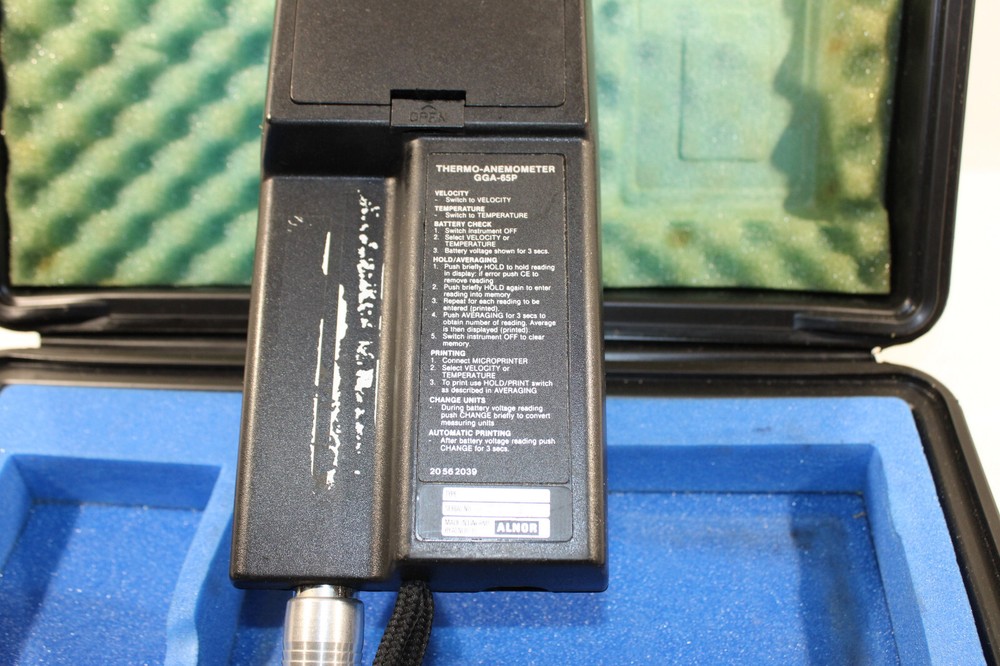 Alnor GGA-65P Compuflow Thermo-Anemometer