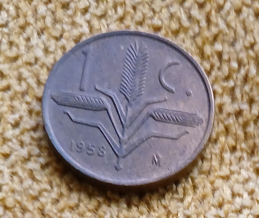 MEXICO - 1958 - ONE CENTAVO  - COIN - VF