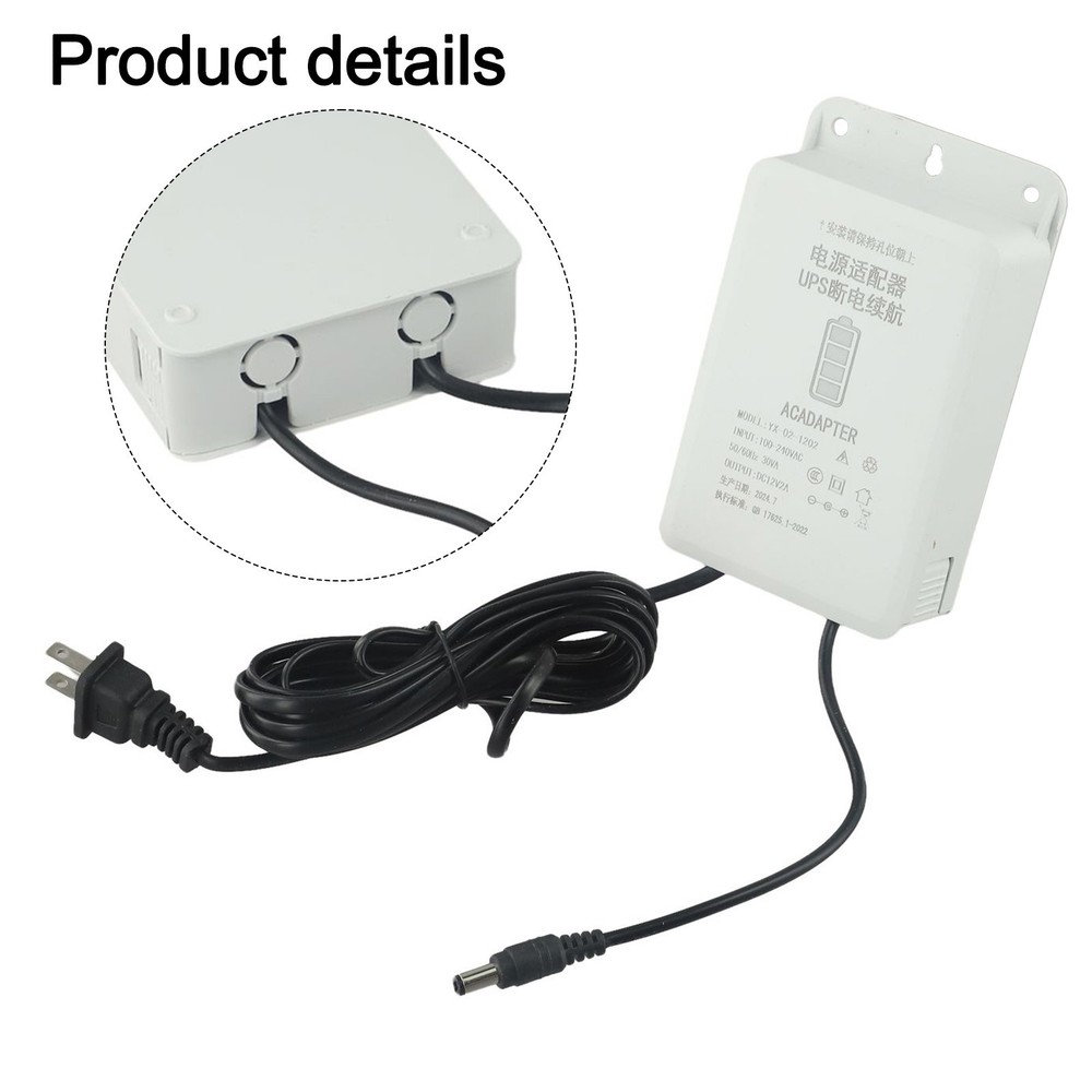 Reliable 12V2A UPS Battery Backup for Uninterrupted Device Functioning