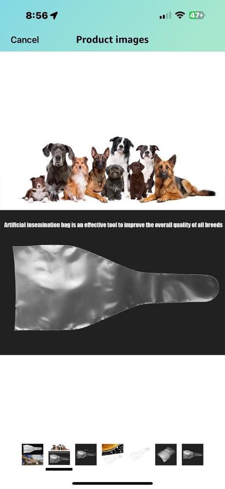Insemination Semen Sperm Collection Bag