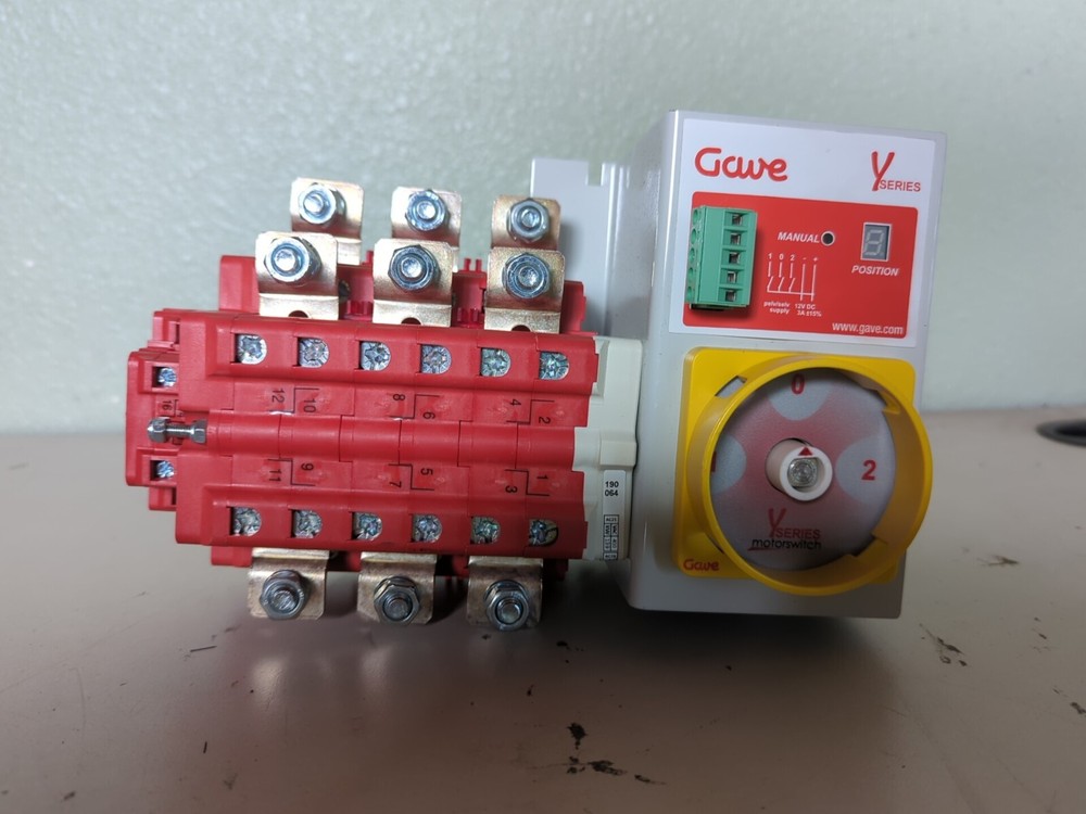 GAVE Y221DB101 Y Series Motorized Changeover Transfer Switch