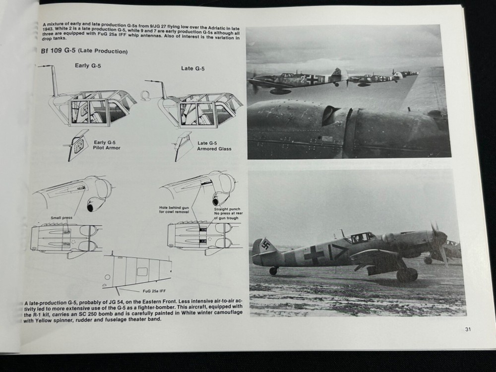Messerschmitt Bf 109 Part 2 In Action Book