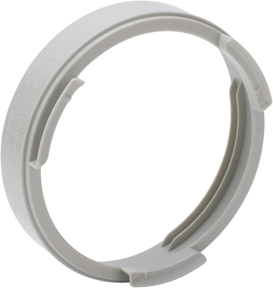 Air Conditioner Exhaust Hose Coupler 5.9in Clockwise Counterclockwise ABS
