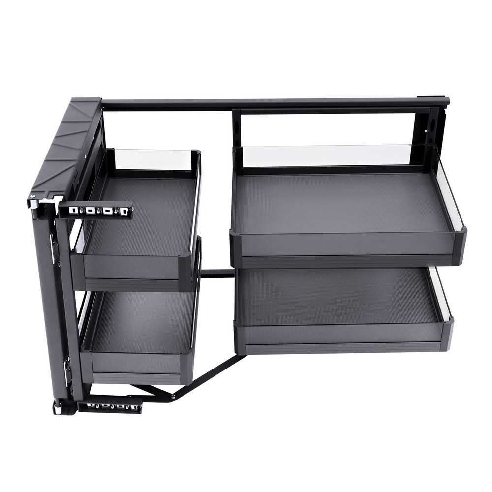 14" Blind Corner Pull Out, Universal Mount Right or Left, Soft Close, New In Box