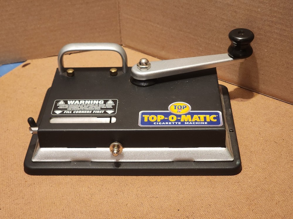 TOP-O-MATIC CIGARETTE MACHINE - ROLLING MACHINE - FREE SHIP