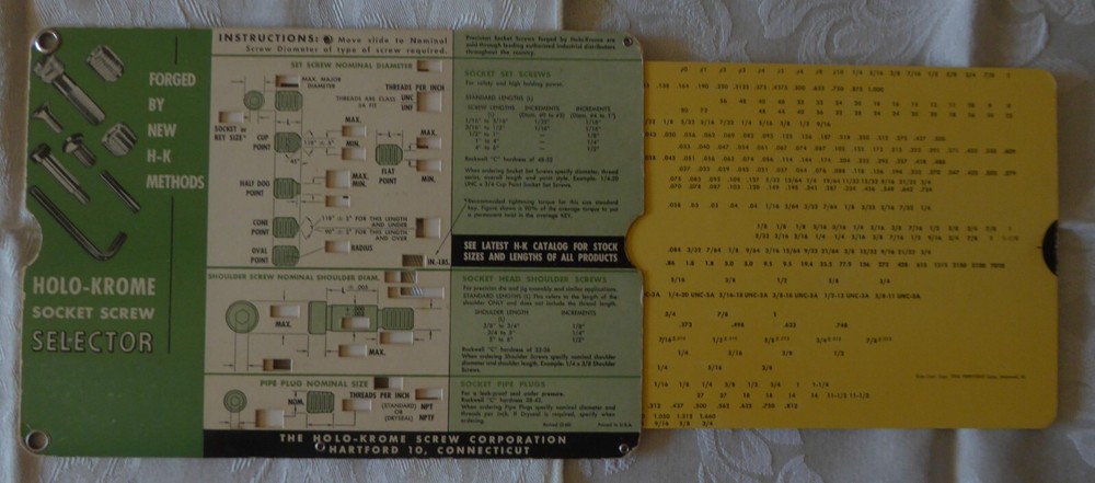 Vintage Holo Krone Socket Screw Selector Card