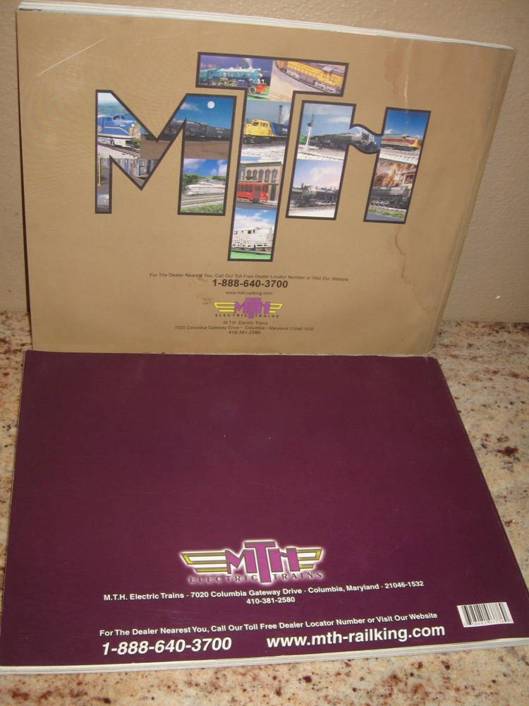 MTH Model Train Catalogs- 2001 & 2002