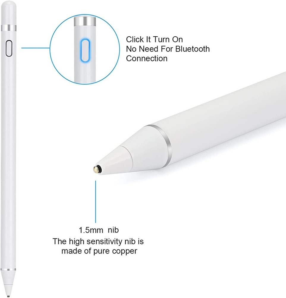 For Galaxy S25 FE/A07/A17 - Active Stylus Pen Digital Capacitive Touch
