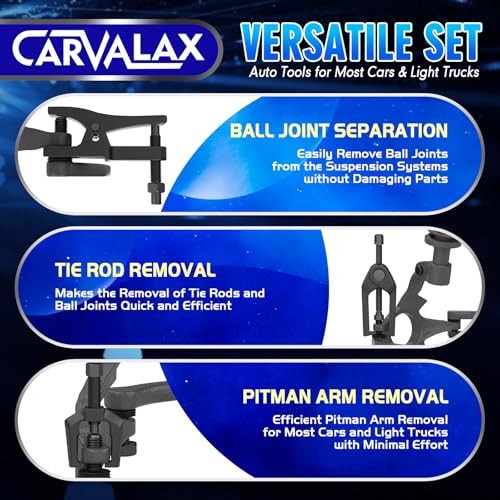 5-in-1 Ball Joint Separator, Front End Service Tool Kit for Tie Rob Removal,
