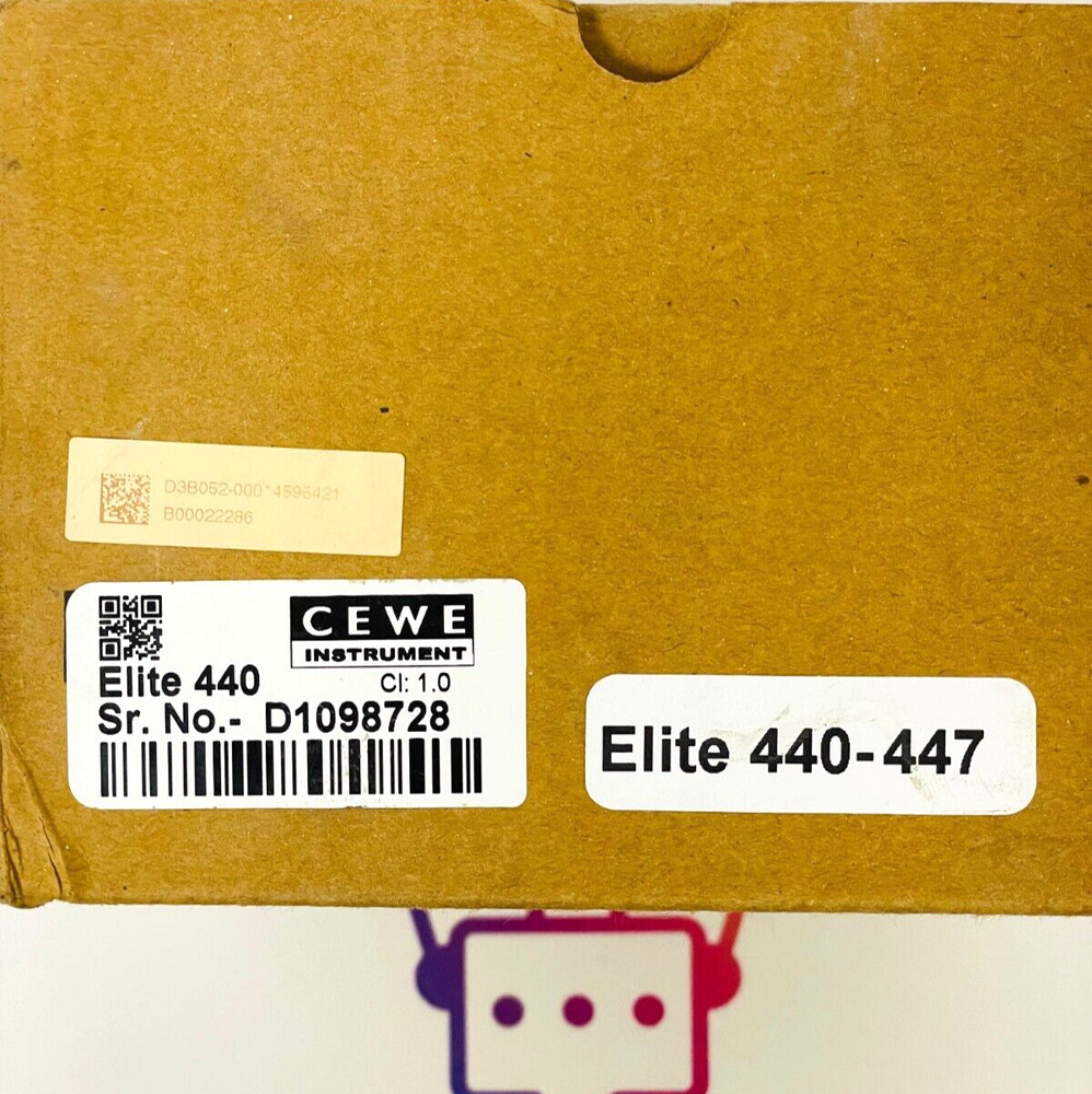 CEWE INSTRUMENT D3B ELITE440-447 Digital Panel Meter