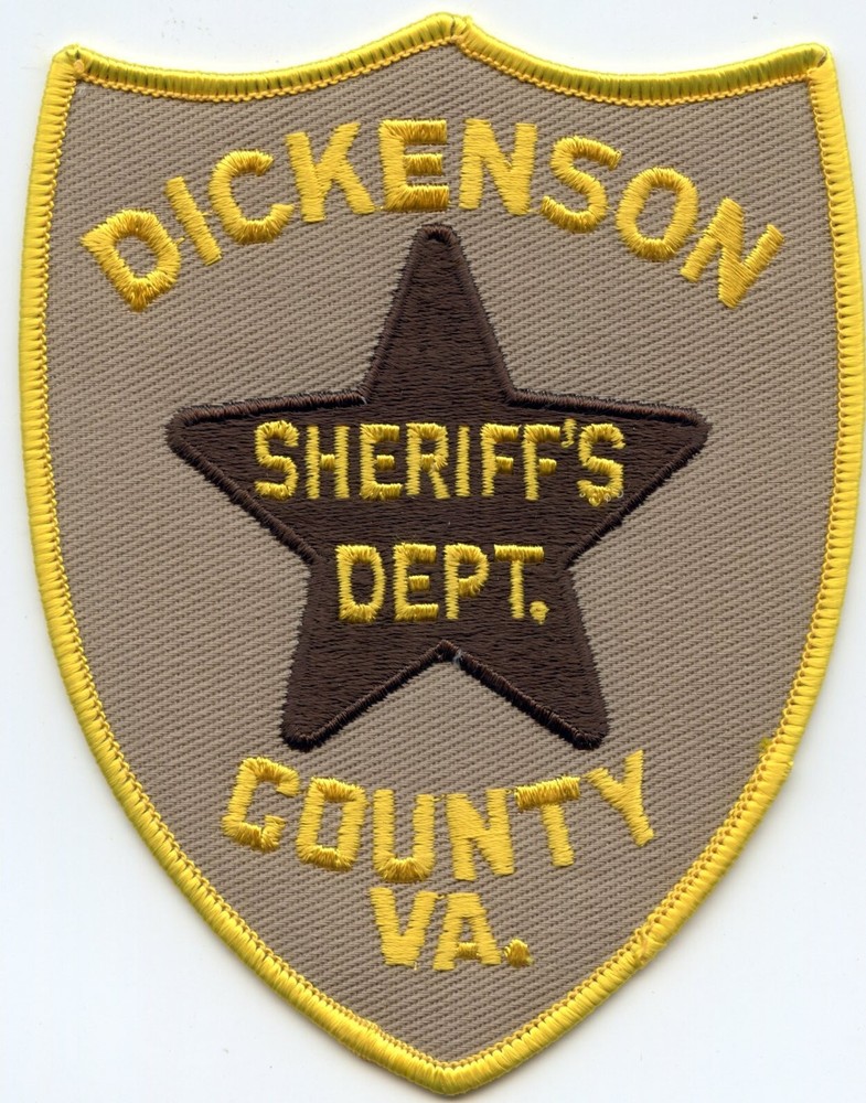 DICKENSON COUNTY VIRGINIA SHERIFF POLICE PATCH