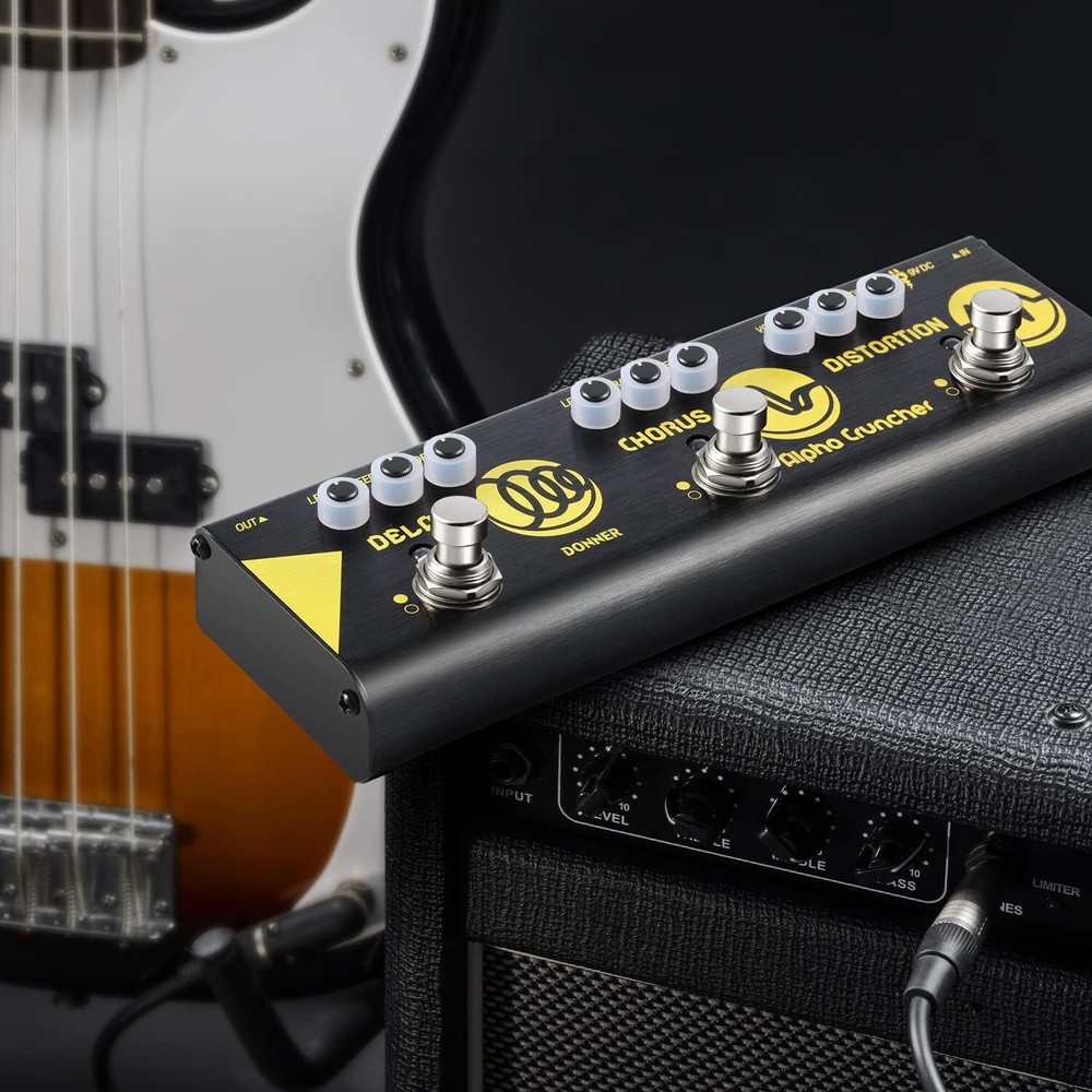 Donner Alpha Cruncher Multi Effects Pedal