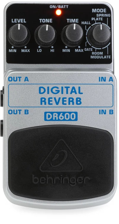 Behringer DR600 Digital Reverb Pedal