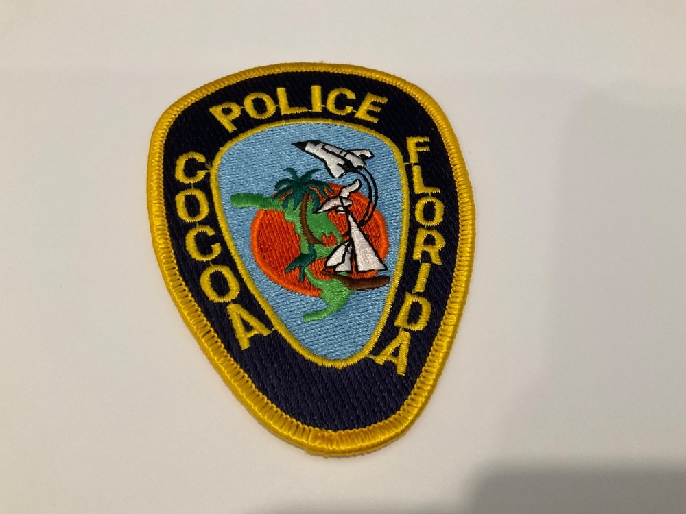 Older Cocoa Police State Florida FL Space Shuttle patch