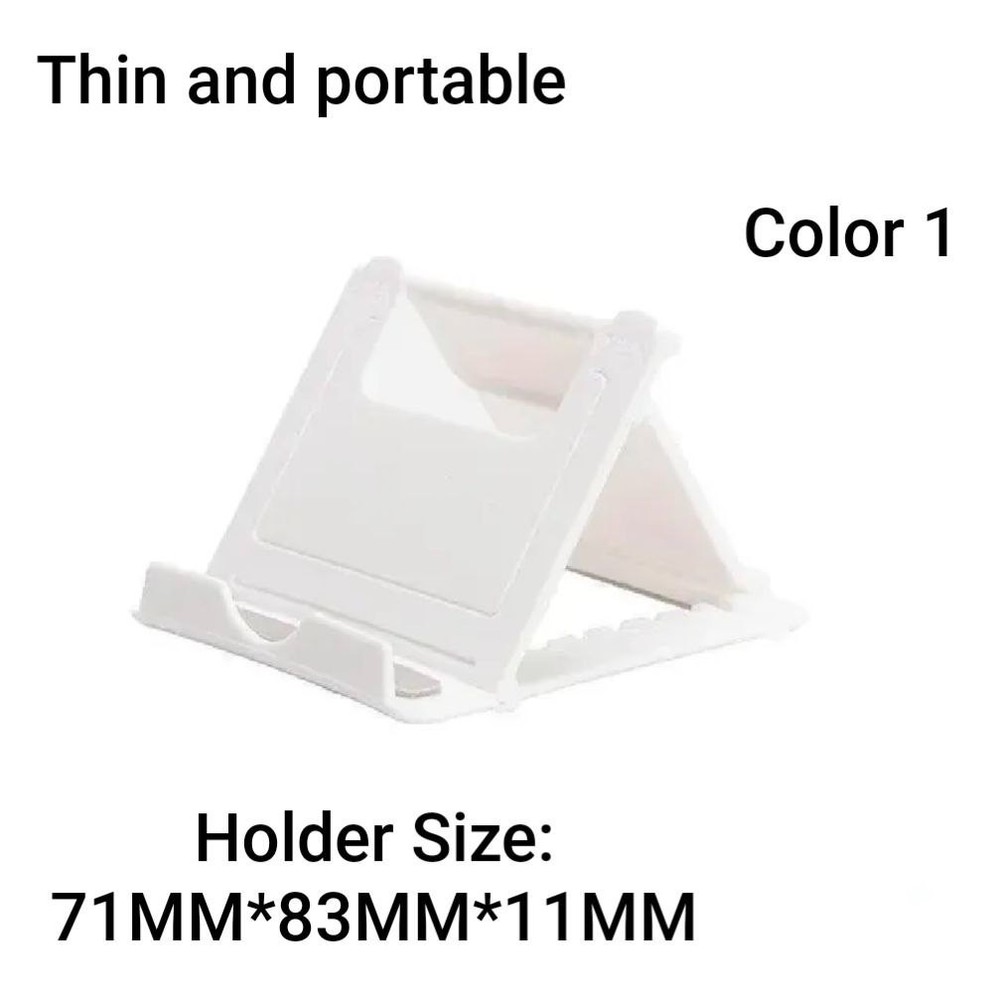Adjustable Phone Holder Stand Folding Foldable Thin Cradle for Samsung iPhone