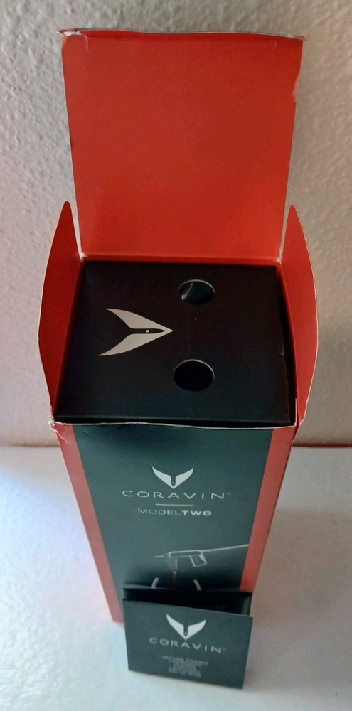 Coravin Model Two 2 Black Wine Preservation System Set (NO gas)