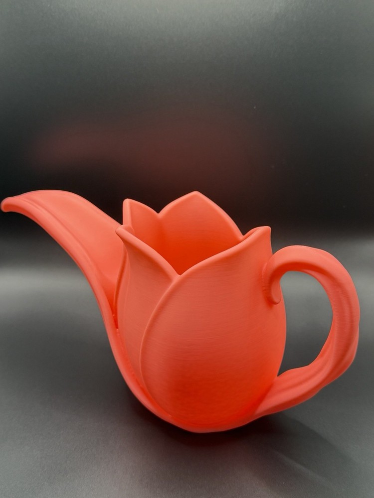 Floral Watering Can - Beautifully 3D Printed
