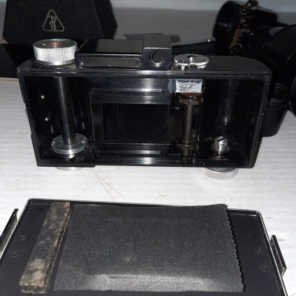 Vintage Antique Bausch & Lomb Microscope Camera Set in Case