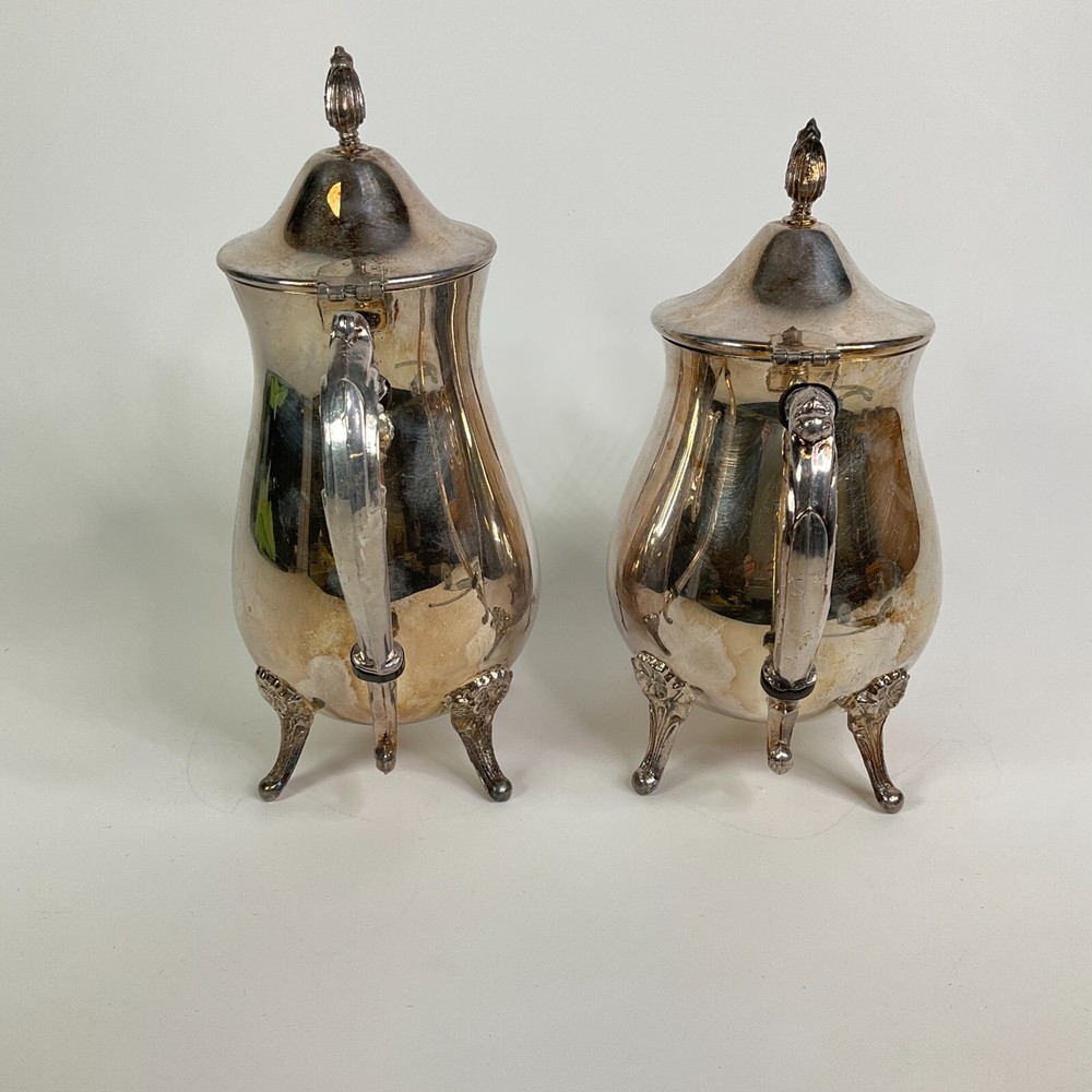 Vintage Leonard Silver Plated 5 Piece Tea Set