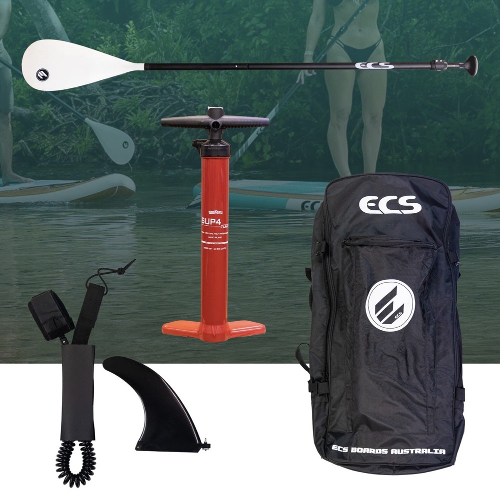NEW ECS Evo Air 10’ 6” Inflatable Paddle board Package