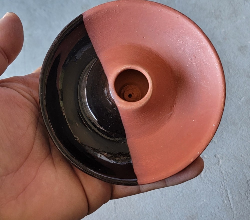 Terracotta Ceramic Incense Burner Dish or Sage Holder