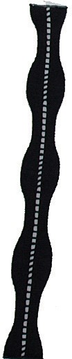Liberty Mountain Reflective Variable Width Daisy Chain Webbing - Tapered,