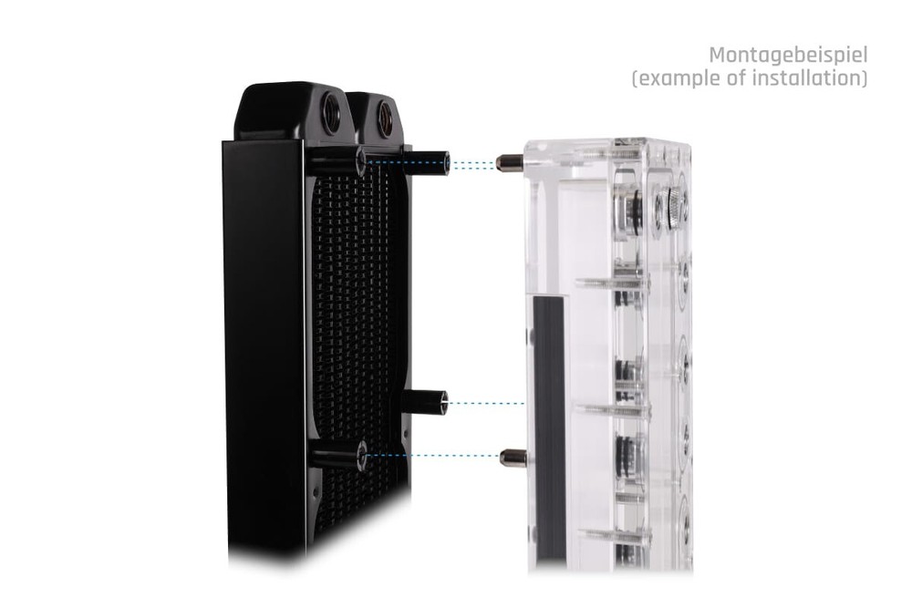 Alphacool Core Distro Plate Push Mounting Set, 17mm