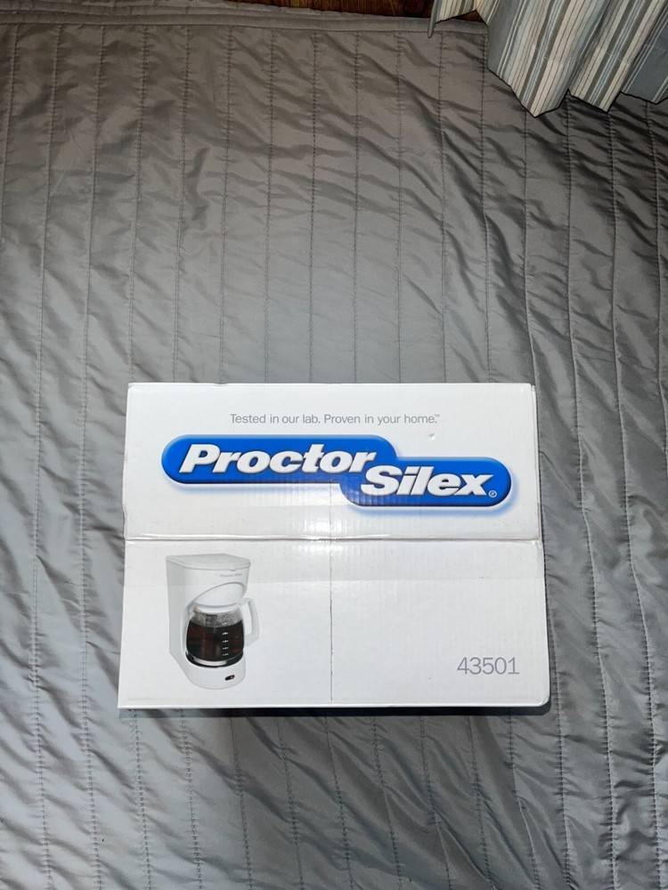 Proctor Silex 43501 12-Cup Coffee Maker White