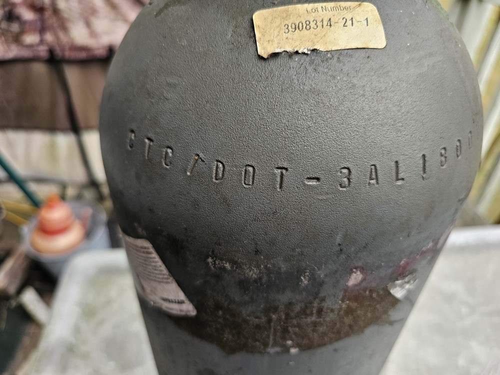 20 lb LUXFER Aluminum Co2 Tank