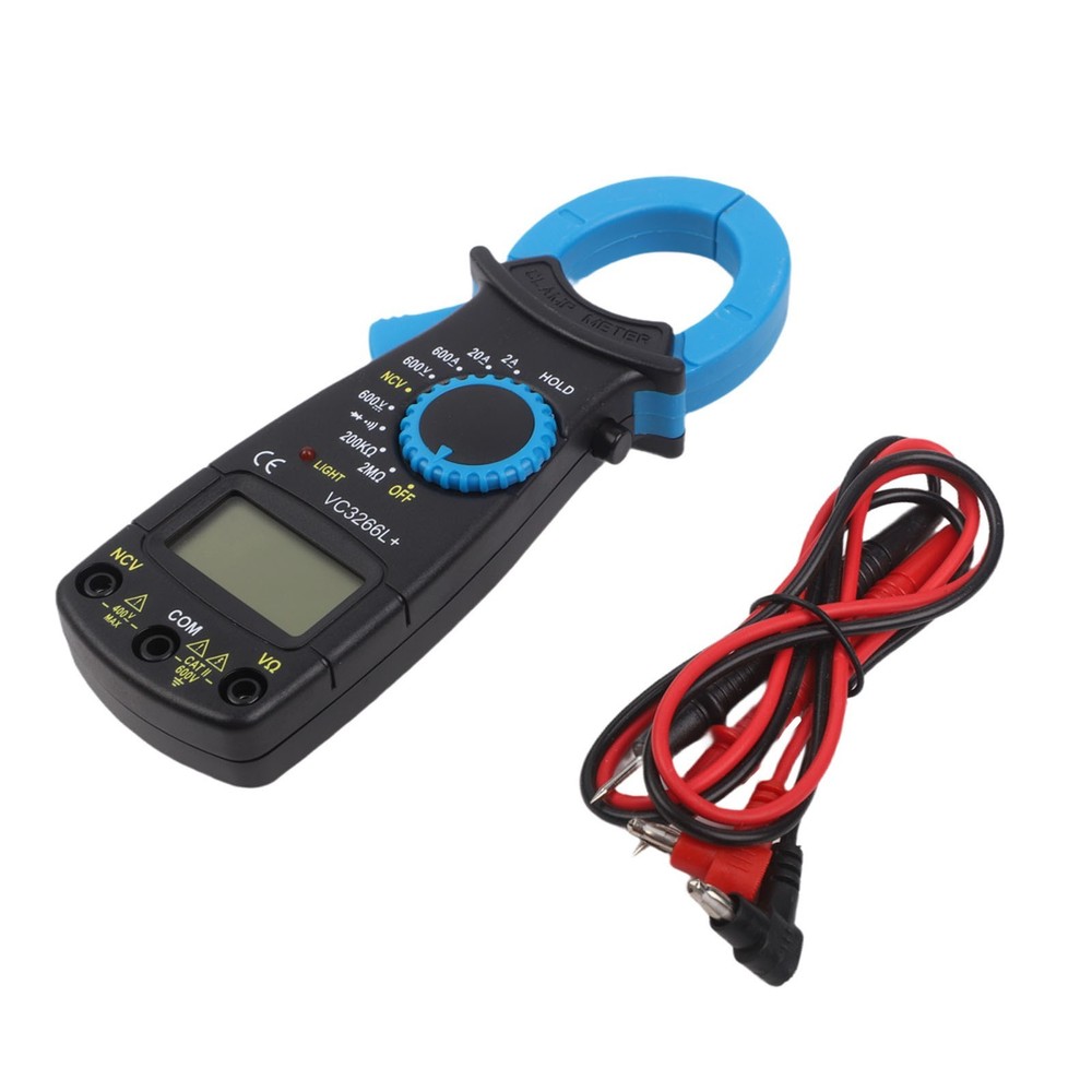 VC3266L Plus Clamp Meter Digital Clamp Ammeter for Electrical Testing with NCV