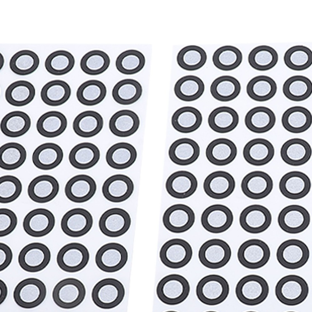 500 Pcs 3D Scanning Marker 6mm ID 10mm OD Reference Point Diffuse Reflect WT