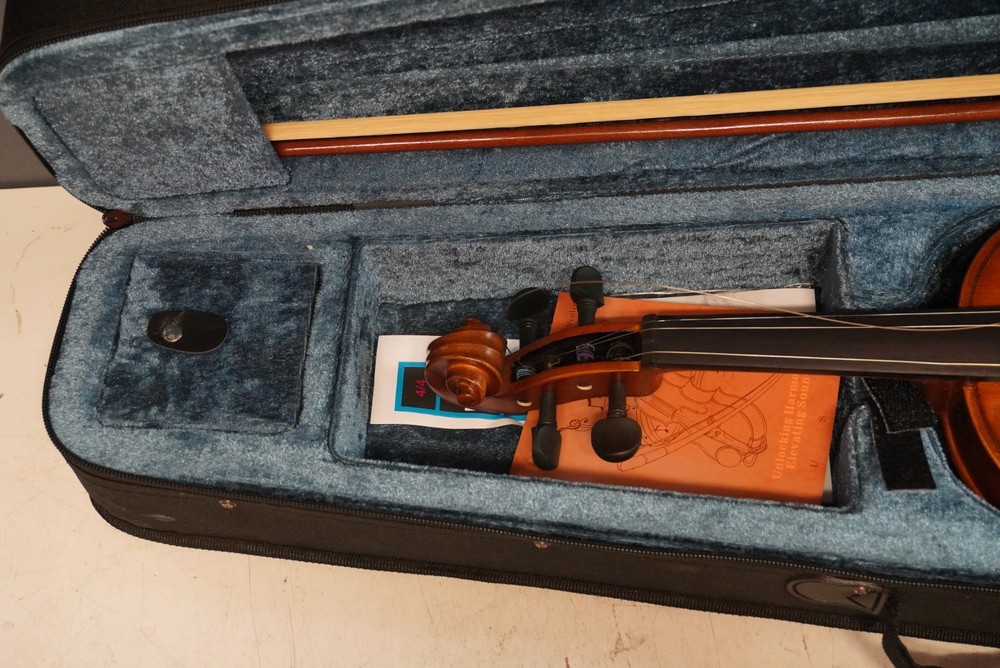 Unlabeled Violin with Case