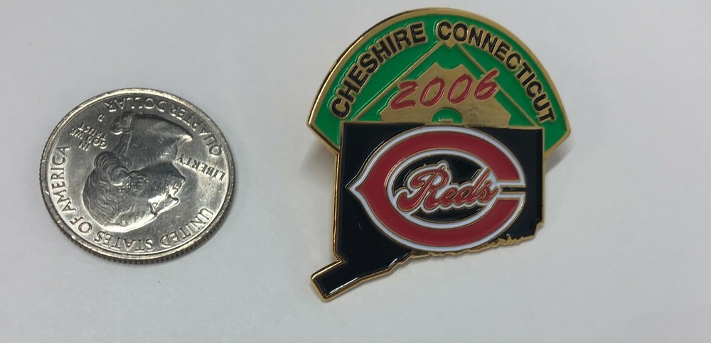 2006 Cheshire Connecticut Reds Baseball Pin