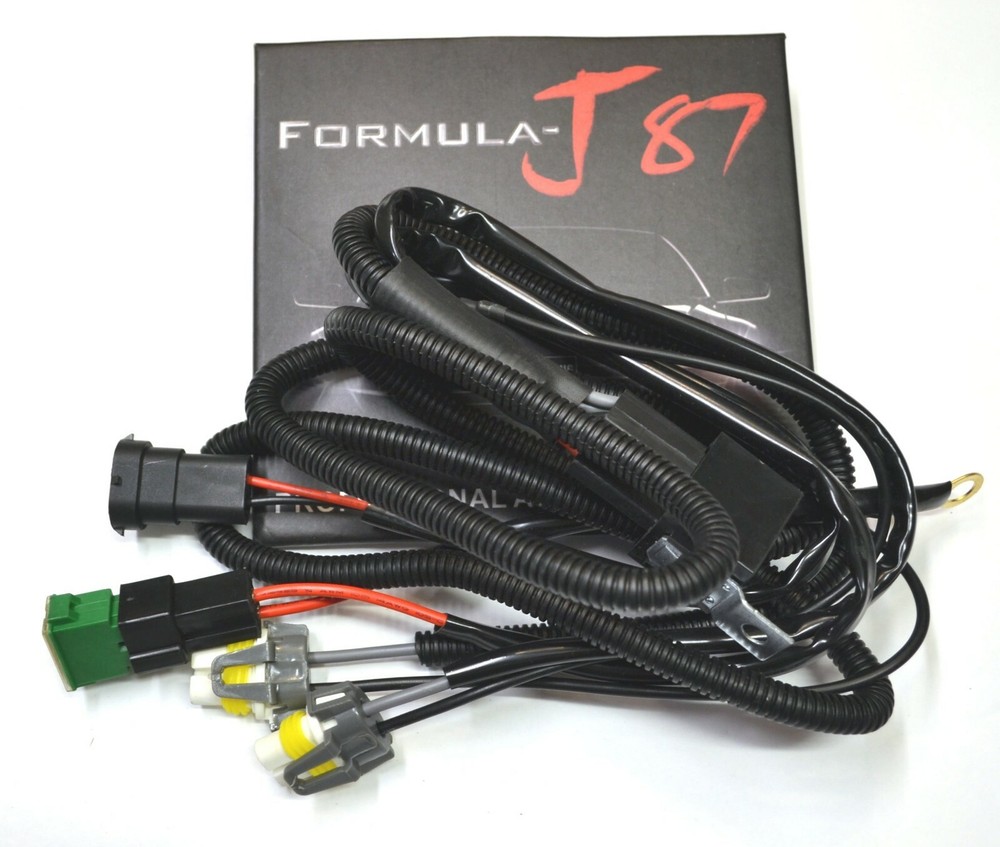 Relay Wire Harness 30A C H8 Fog Light Female Socket Replace Ceramic Connector