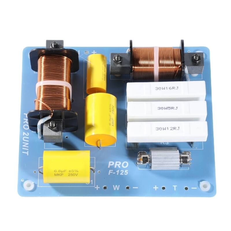 F125 2 Way Speaker Crossover Filter Auditory Frequency Divider Crossovers