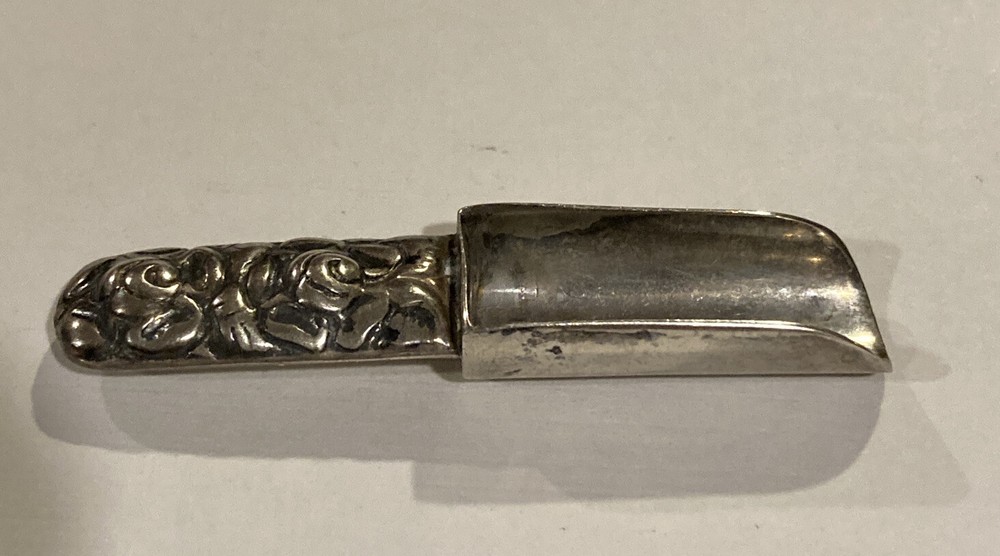 Miniature Sterling Silver Spice Scoop From Mexico