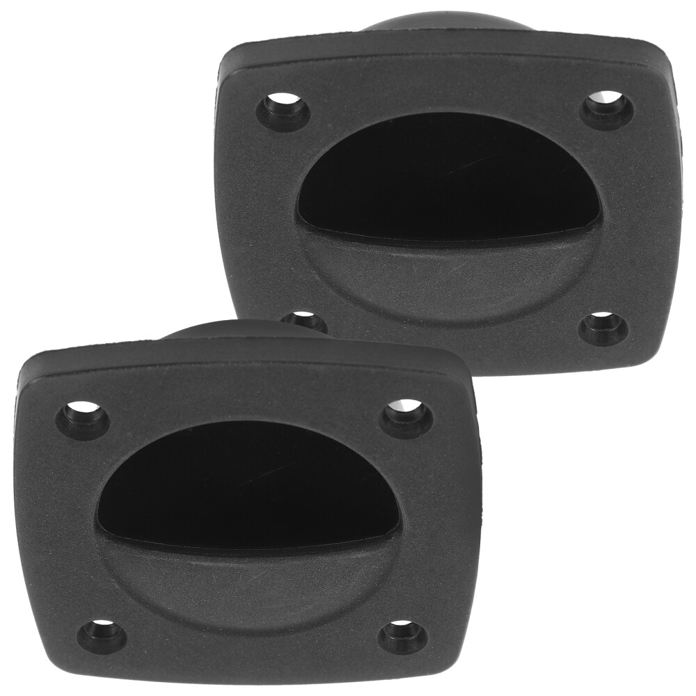 2 Pcs Nylon Handle Boat Deck Filler Latches Flush Pull Slam Door