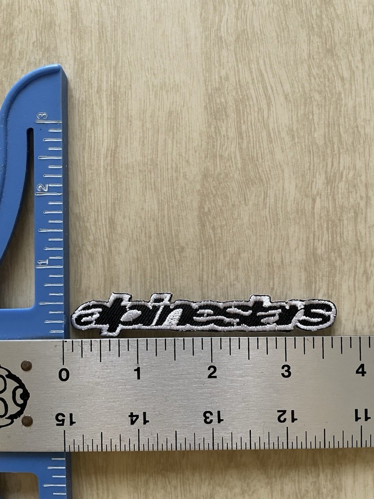 Alpinestars Patch Iron On Embroidered New
