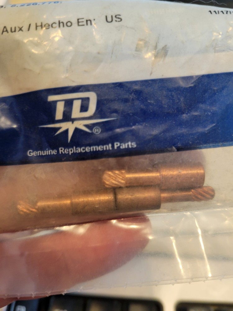 ATTC 9-6506 PLASMA ELECTRODE, BUNDLE OF 5EA, THERMAL DYNAMICS-STYLE