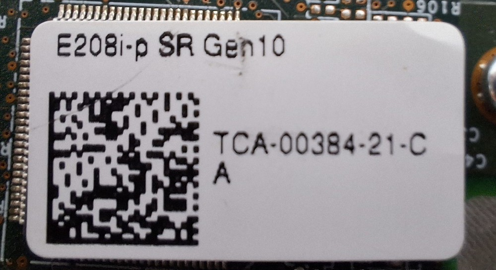 HPE Smart Array E208i-p SR Gen10 Controller