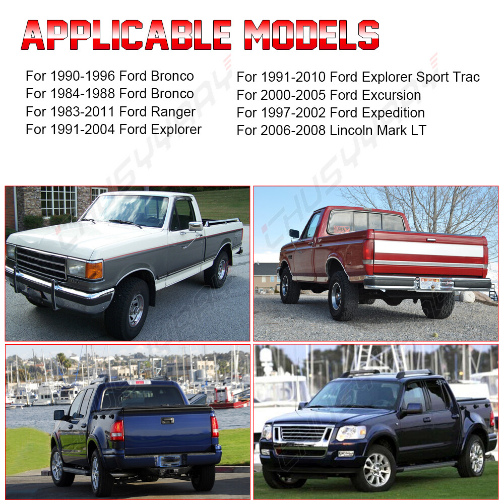 For 2000-2005 Ford Excursion LED License Plate Light Lamp Assembly