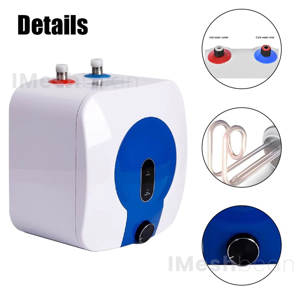 110V 10L Electric Tank Hot Water Heater Kitchen Bathroom Home 95°F-167°F US