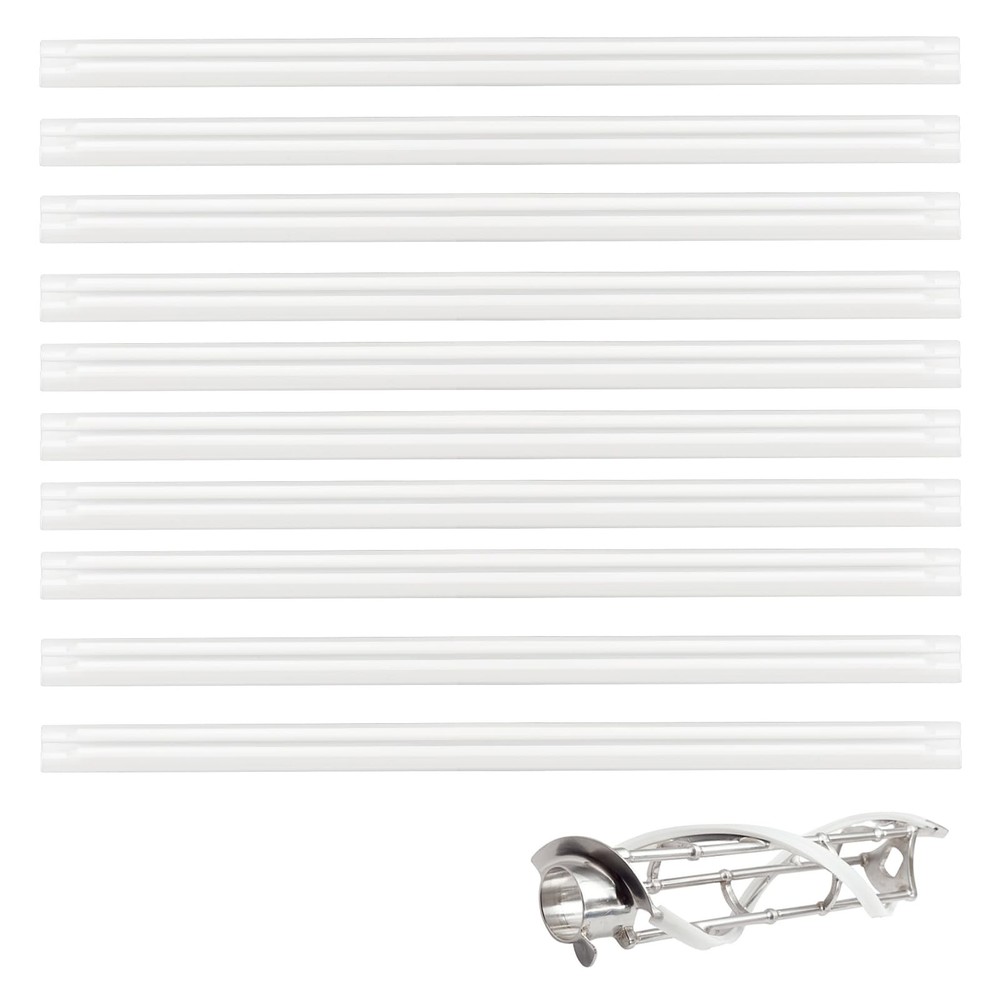 "17" Replacement Scraper Blade for Soft Serve Machines - 10 Pack"