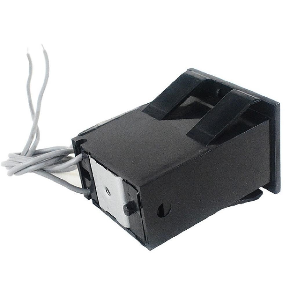 12V DC 6 Digit Impulse Counter Mechanical Wire Leads Base VDC