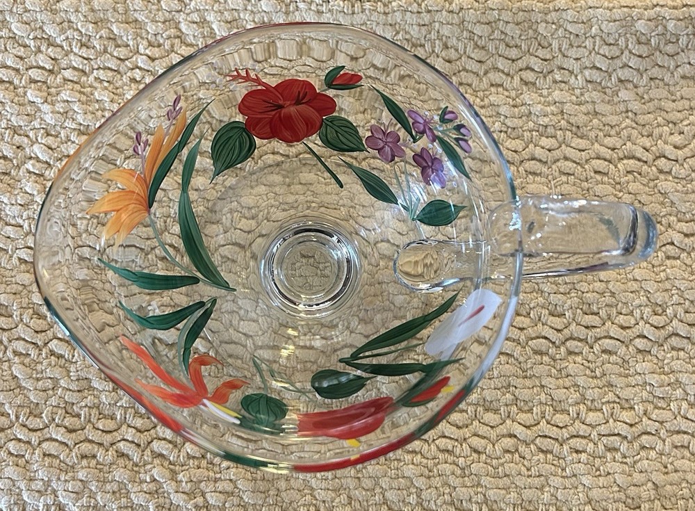Hand Painted Pitcher/Gravy Boat