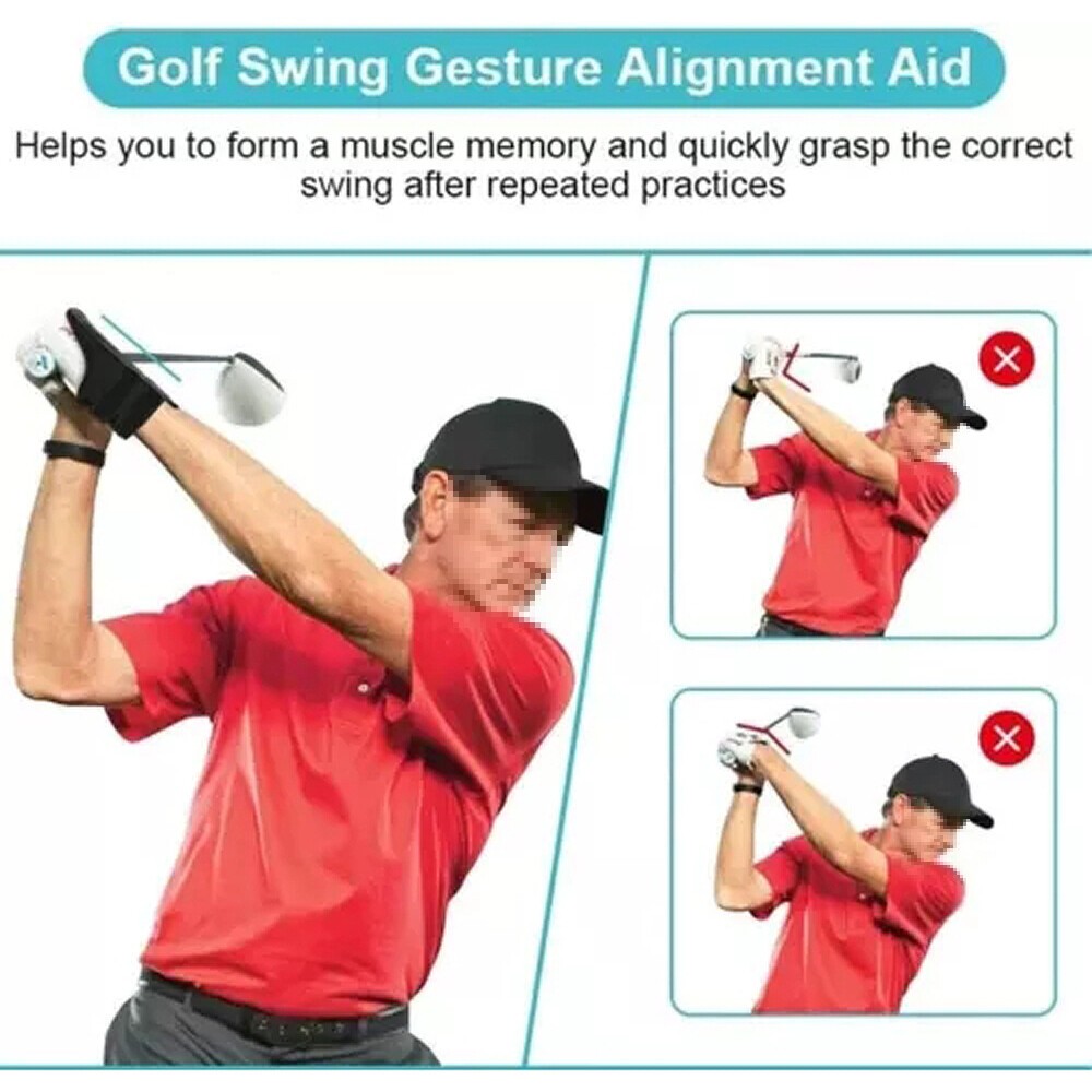 Golf Swing Training Aid,Impact Golf Training Aid,Golf Swing Alignment Brace 2.0